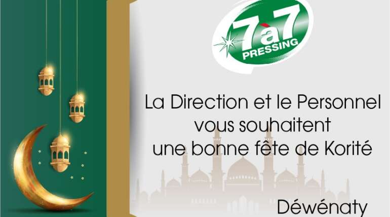 BONNE FETE DE KORITE